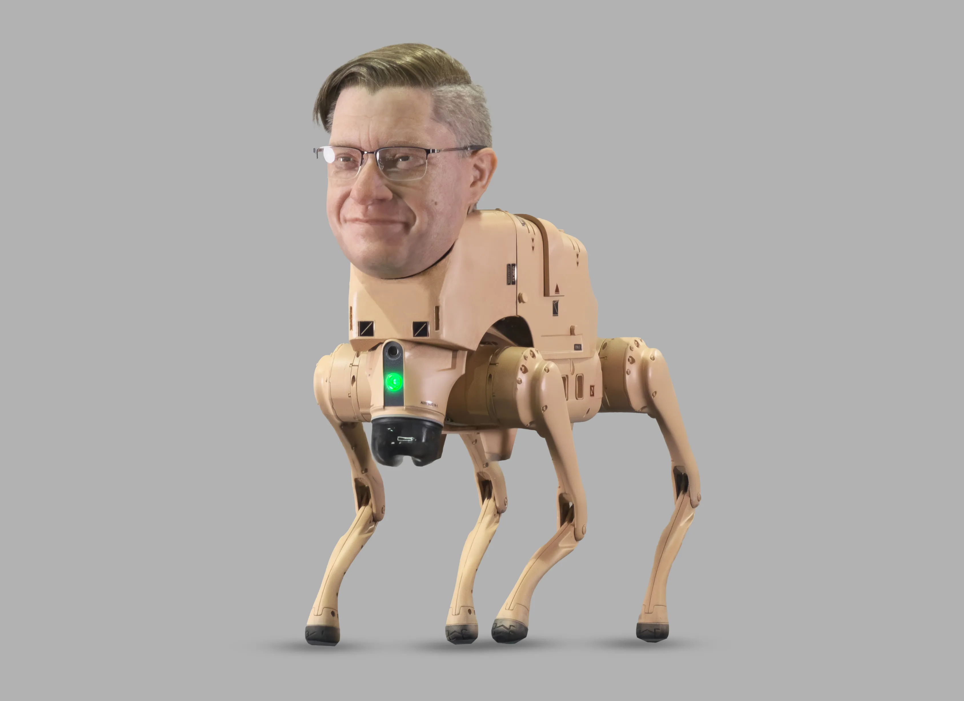 Beeple-headed Regular Animal from the official Beeple project site